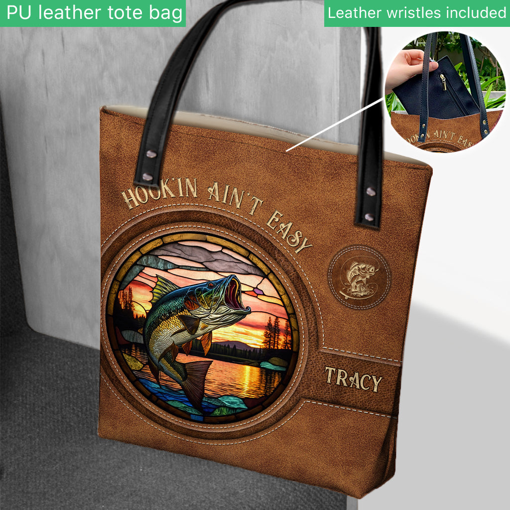 Angeln ist nicht einfach – Personalisierte Angeltasche