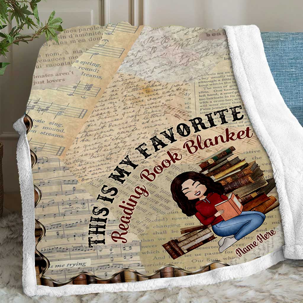 Das ist meine Lieblingslesedecke – personalisierte Lesedecke