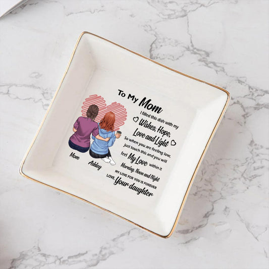 I Filled This Dish - Personalized Mother's Day Mother Jewelry Dish