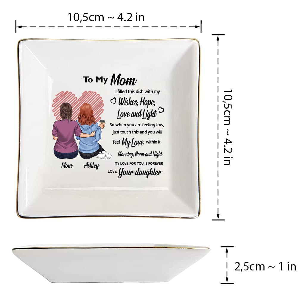 I Filled This Dish - Personalized Mother's Day Mother Jewelry Dish