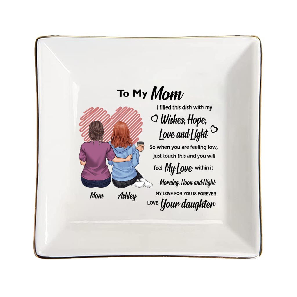 I Filled This Dish - Personalized Mother's Day Mother Jewelry Dish