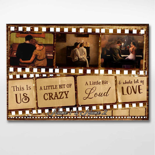 This Is Us - Piano Personalized Poster
