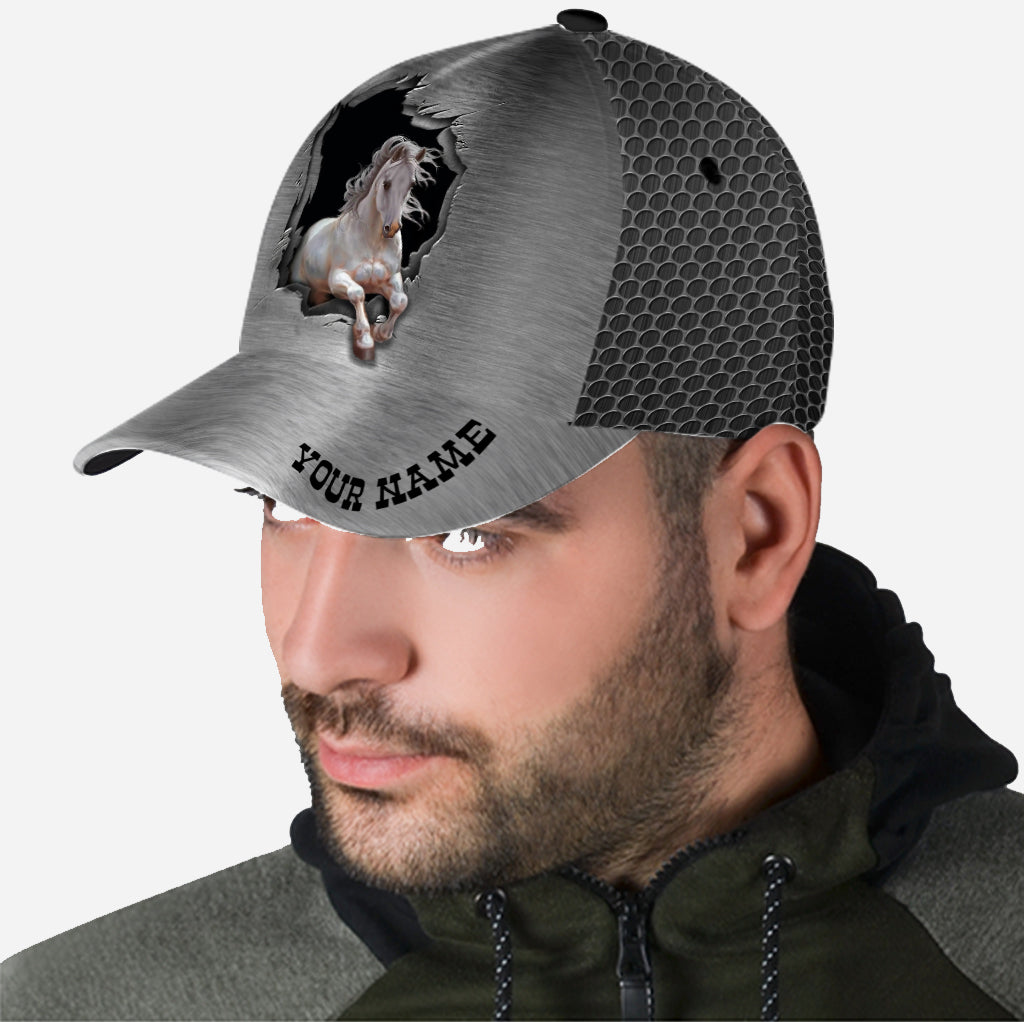 Pferdestall - Personalisierte klassische Pferdekappe