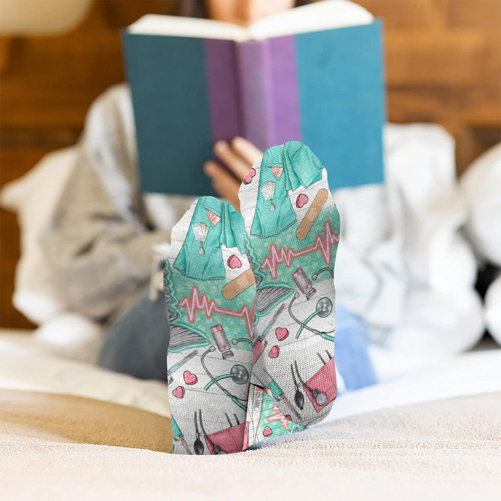Nurse Life – Personalisierte Krankenschwestersocken