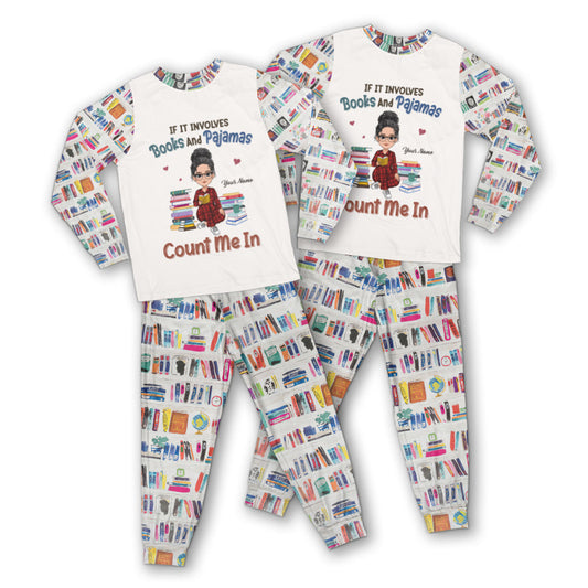 Wenn es um Bücher und Pyjamas geht, bin ich dabei – personalisiertes Buch-Pyjama-Set