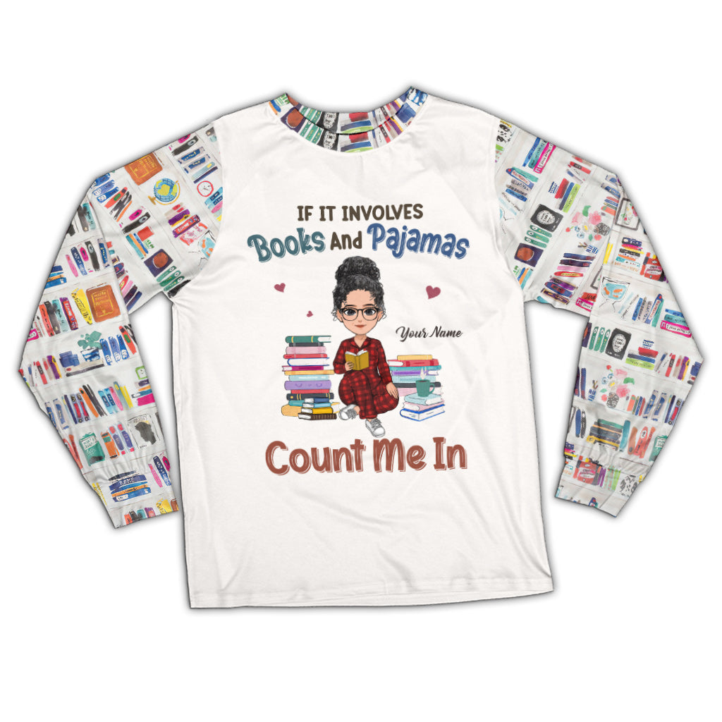 Wenn es um Bücher und Pyjamas geht, bin ich dabei – personalisiertes Buch-Pyjama-Set
