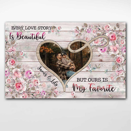 Every Love Story - Personalized Couple Poster