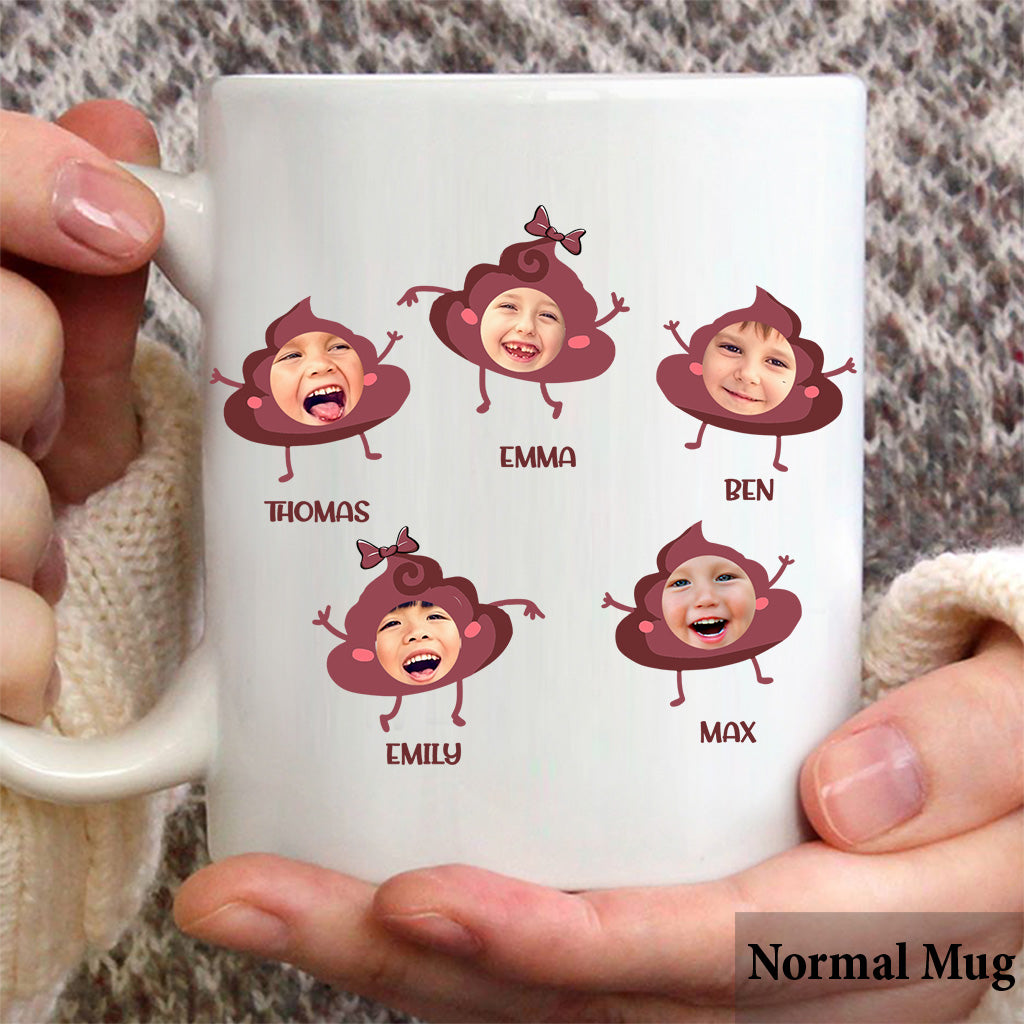 Daddy's Little Shit - Gift for dad, grandpa, mom, uncle, aunt, grandma - Personalized Mug