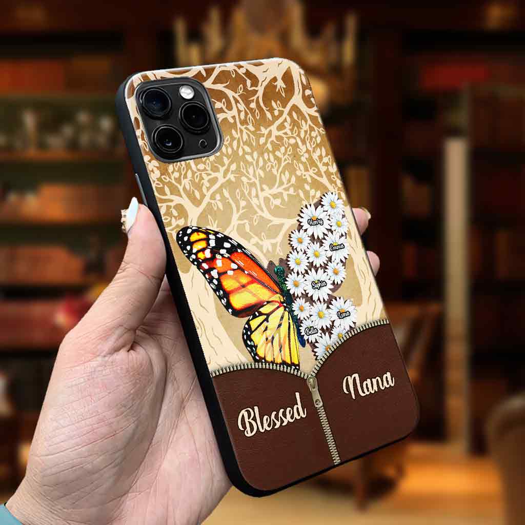 Butterfly Daisy - Personalized Grandma Phone case