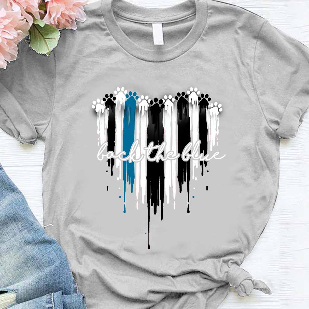 T-shirt et sweat à capuche Blue Heart - Policier 062021