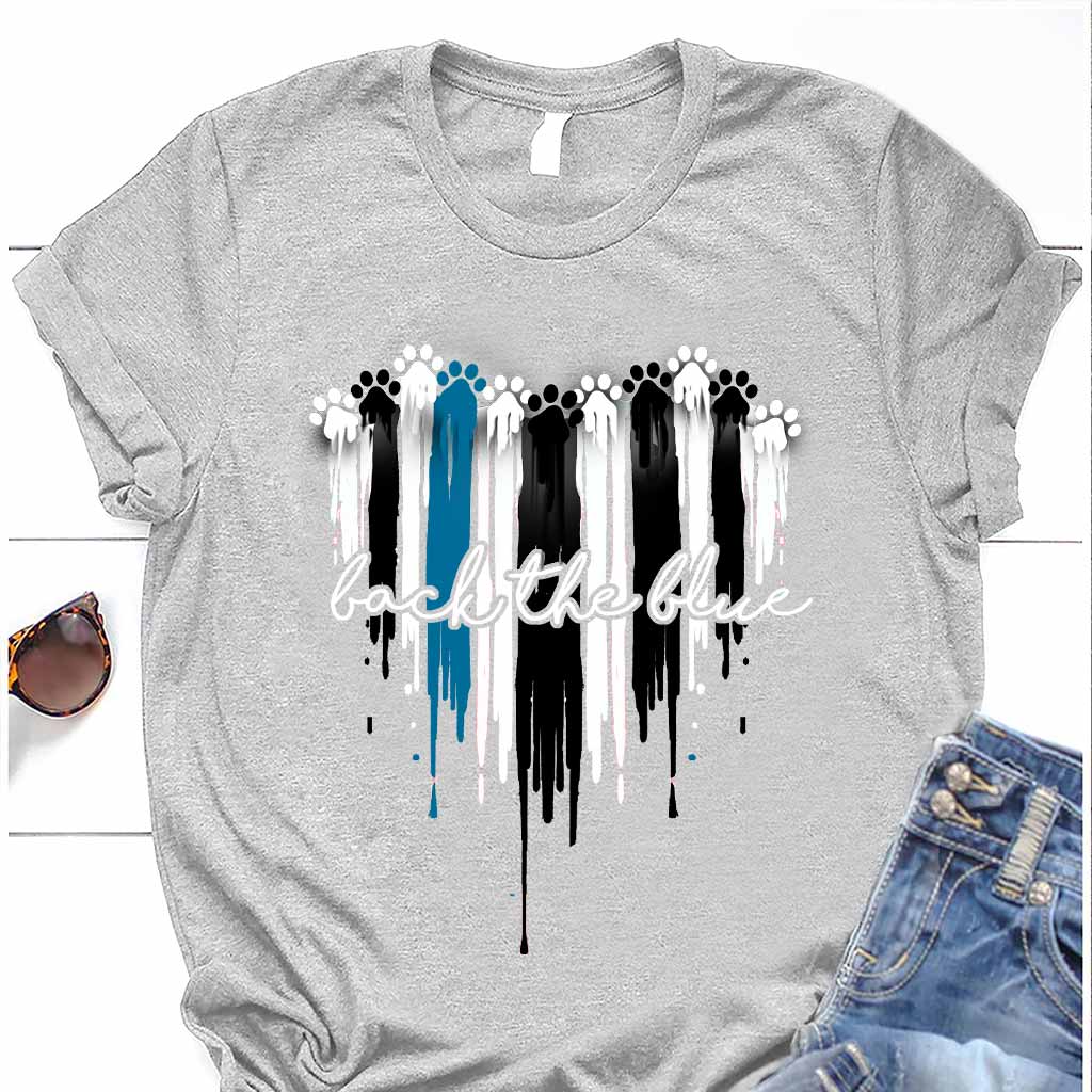 T-shirt et sweat à capuche Blue Heart - Policier 062021