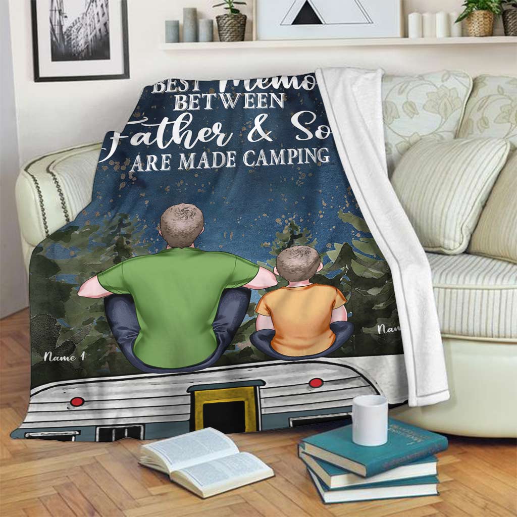 Wenn ich in Bestform bin – personalisierte Campingdecke