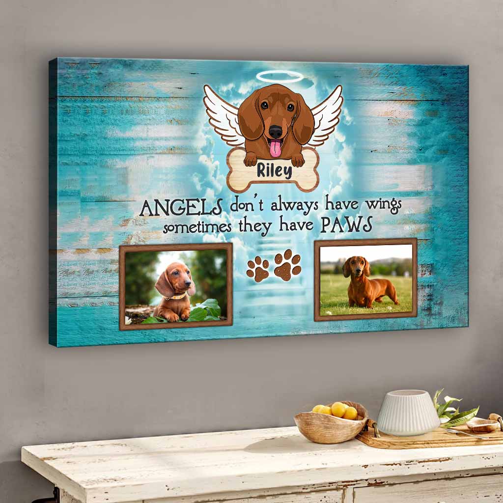 Je te le dis - Toile et affiche personnalisées pour chien