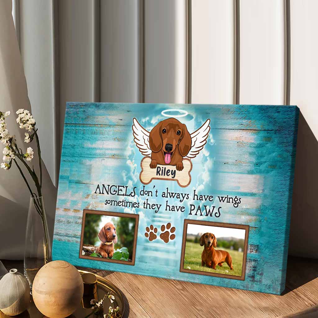 Je te le dis - Toile et affiche personnalisées pour chien