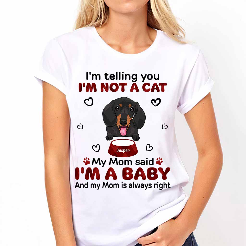 Je te le dis ! - T-shirt et sweat à capuche personnalisés pour chien