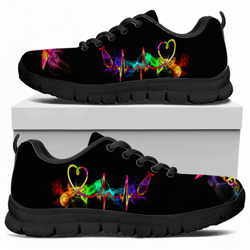 Krankenschwester-Herzschlag-Sneakers