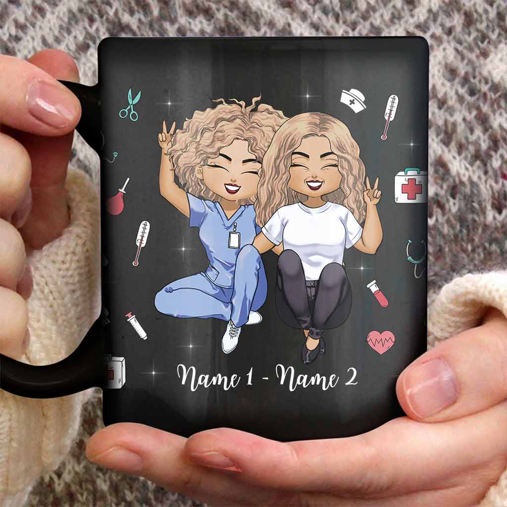 Die beste Mama aller Zeiten – Personalisierte Muttertags-Tasse für Krankenschwestern