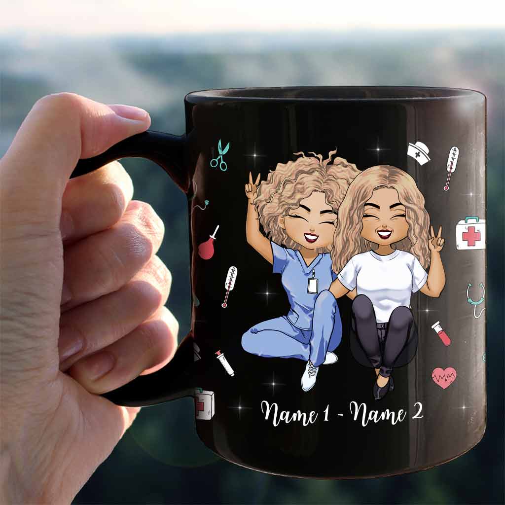 Die beste Mama aller Zeiten – Personalisierte Muttertags-Tasse für Krankenschwestern