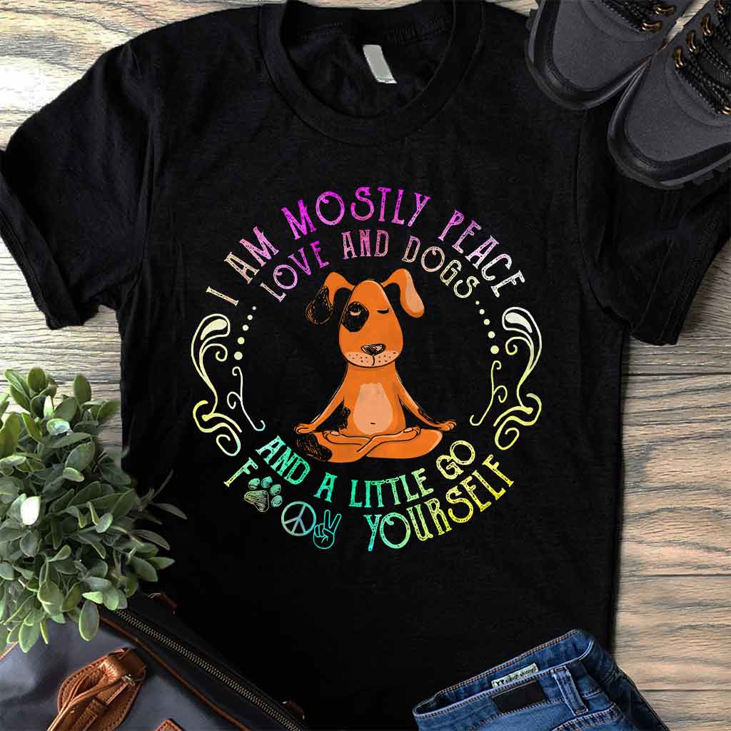 Mostly In Peace  - Dog T-shirt And Hoodie 062021