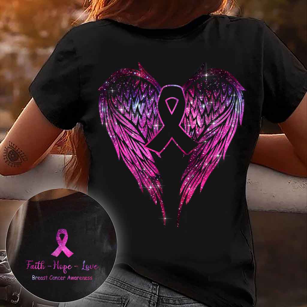T-shirt et sweat à capuche Wings - Sensibilisation au cancer du sein 072021