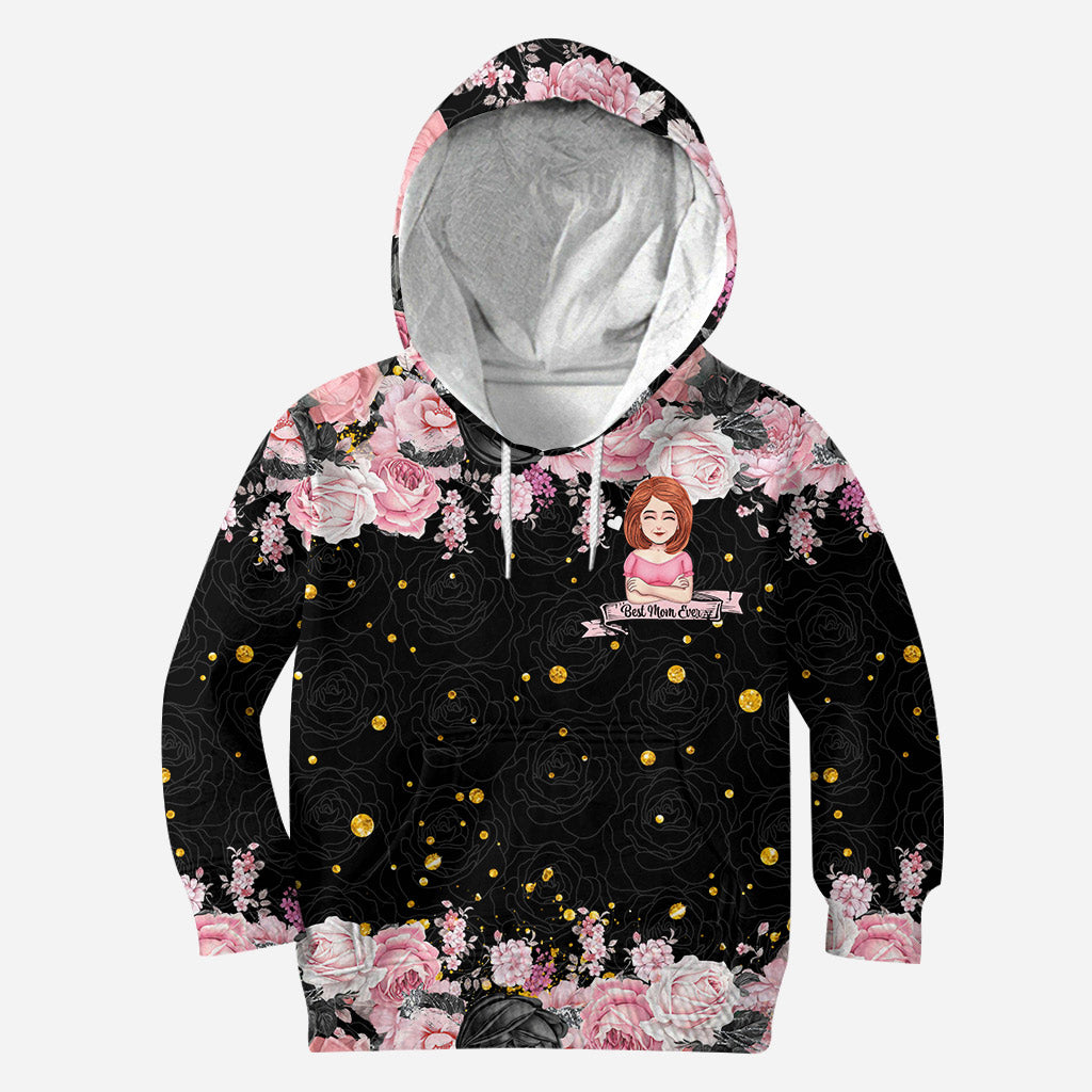 Best Mum Ever - Personalized Mother's Day Mother All Over T-shirt and Hoodie