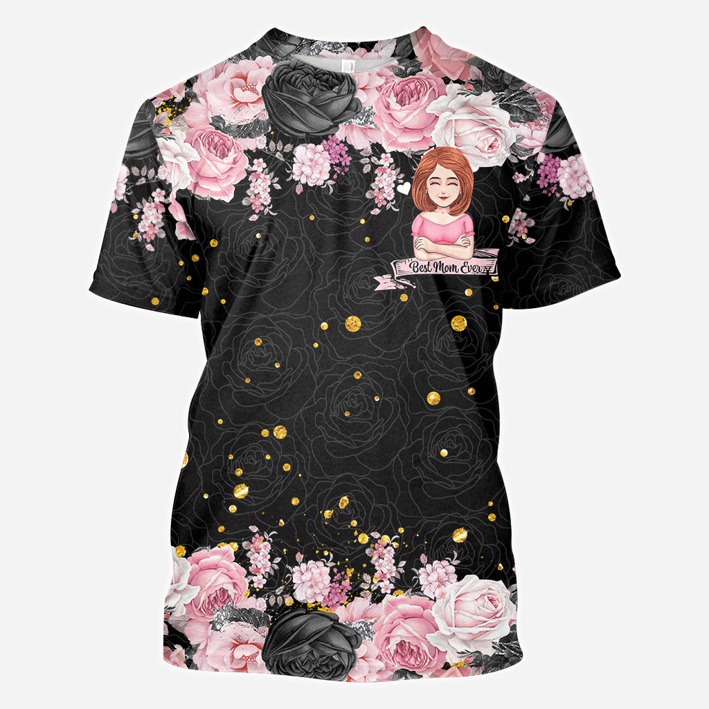 Best Mum Ever - Personalized Mother's Day Mother All Over T-shirt and Hoodie