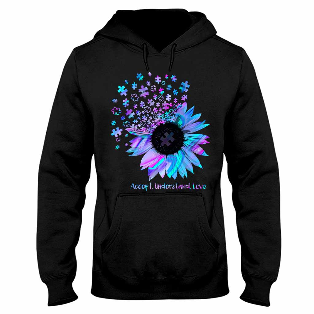 Accepter, comprendre, aimer - T-shirt et sweat à capuche de sensibilisation à l'autisme 062021