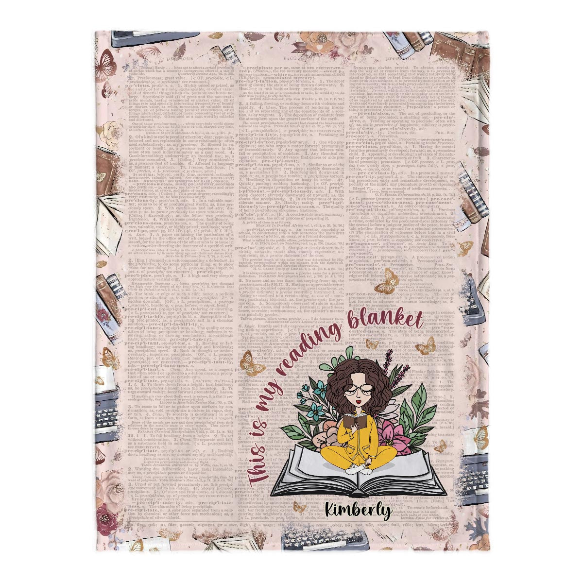 Voici ma couverture de lecture - Couverture de lecture personnalisée
