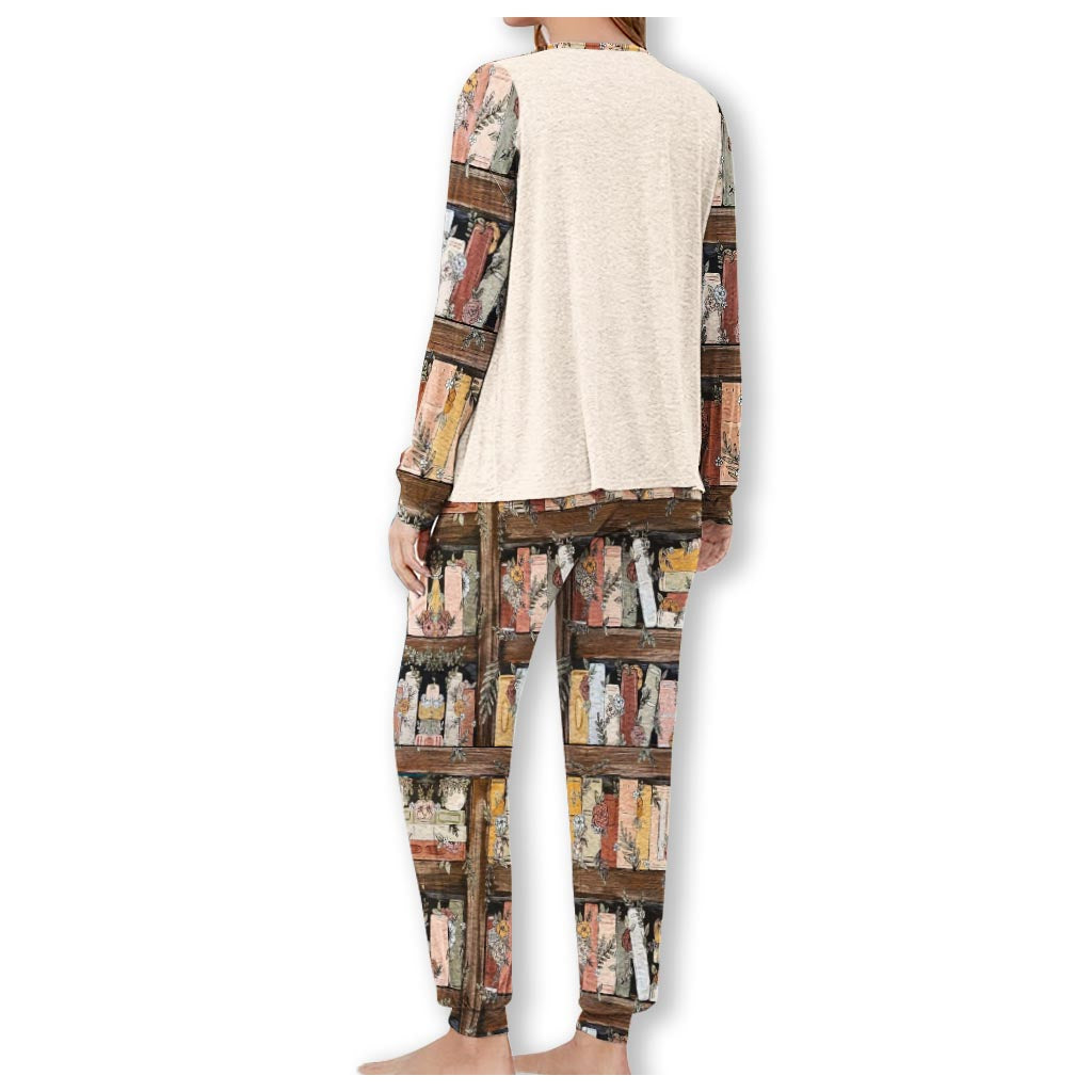 Jedes Mal, wenn du ein Buch aufschlägst – personalisiertes Buch-Pyjama-Set