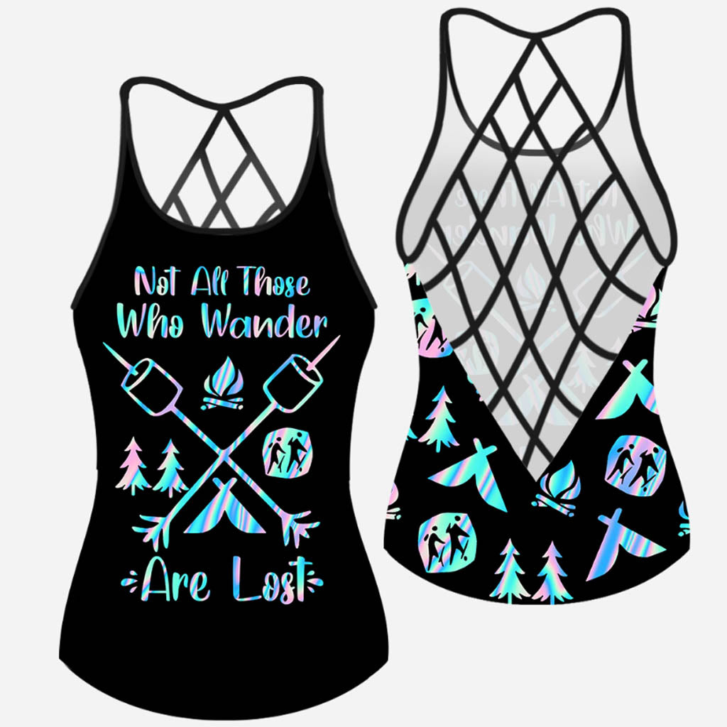 Nicht alle, die wandern, sind verloren – Camping Cross Tanktop