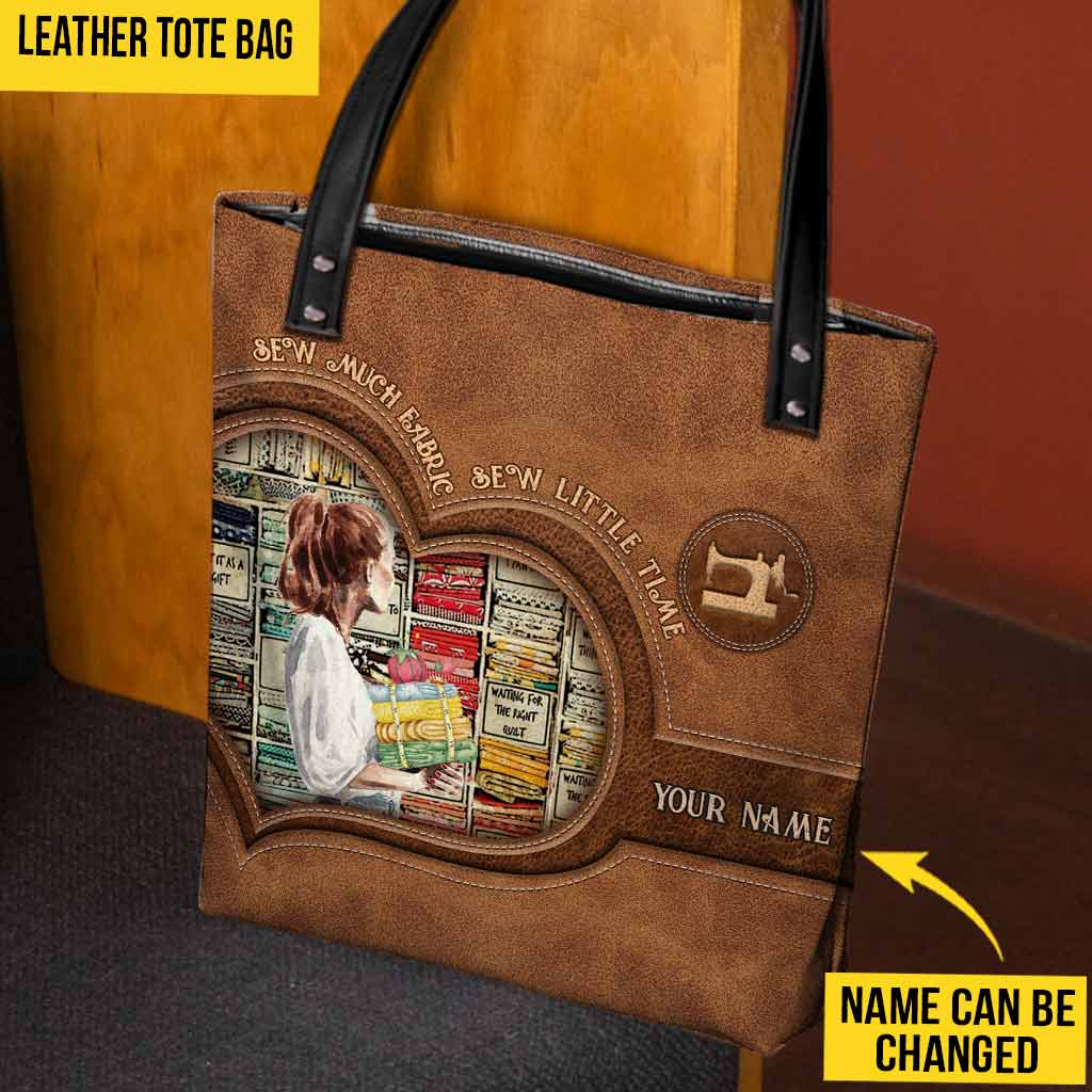 Sac fourre-tout personnalisé Sew Much en tissu