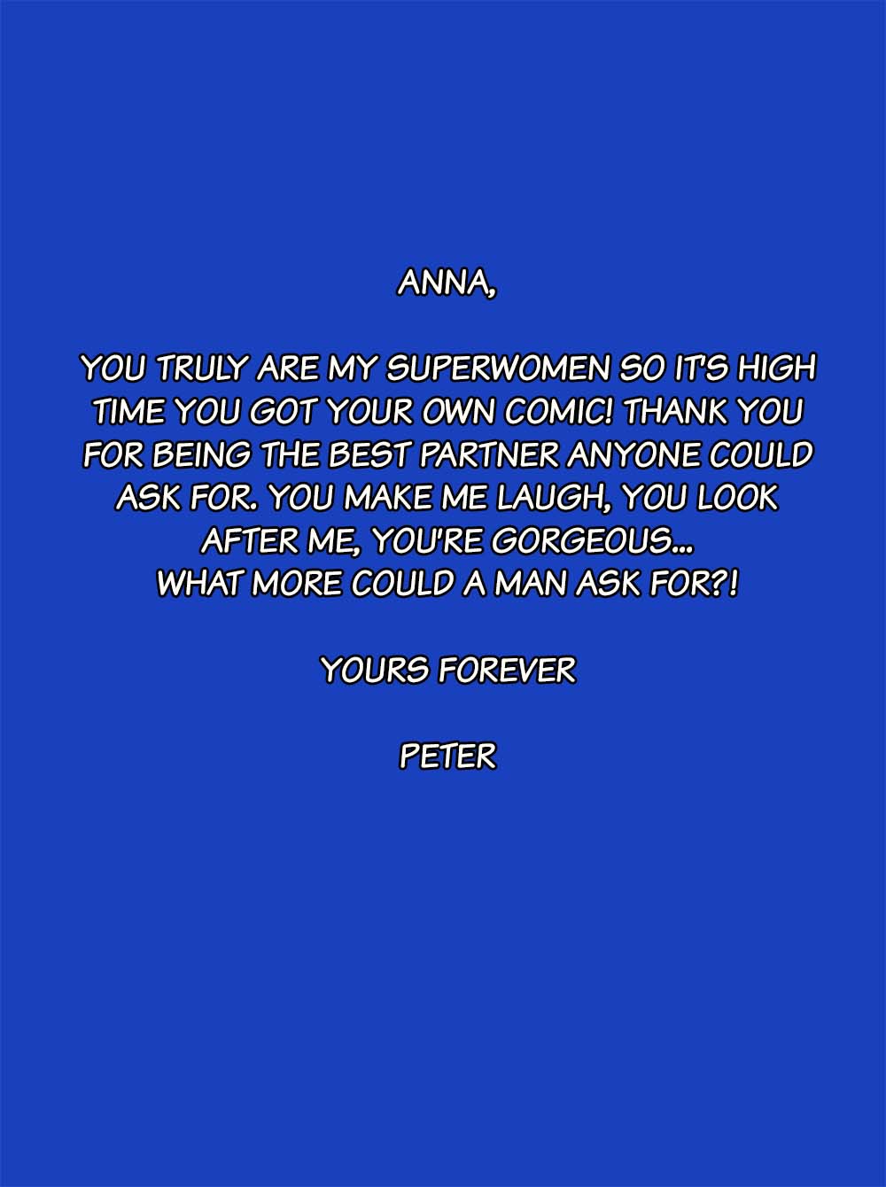 Any Message - Personalized QR Greeting Card