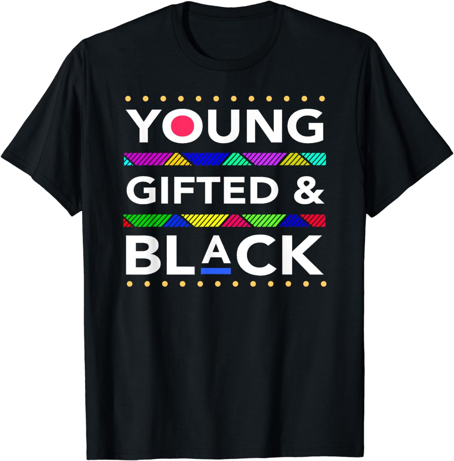 T-shirt et sweat à capuche « Yound Gifted And Black African American » 0224