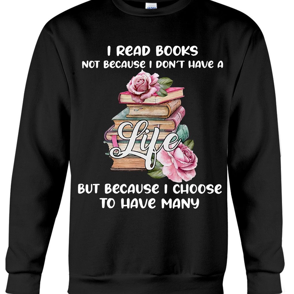 I Read Books T-shirt And Hoodie 092021