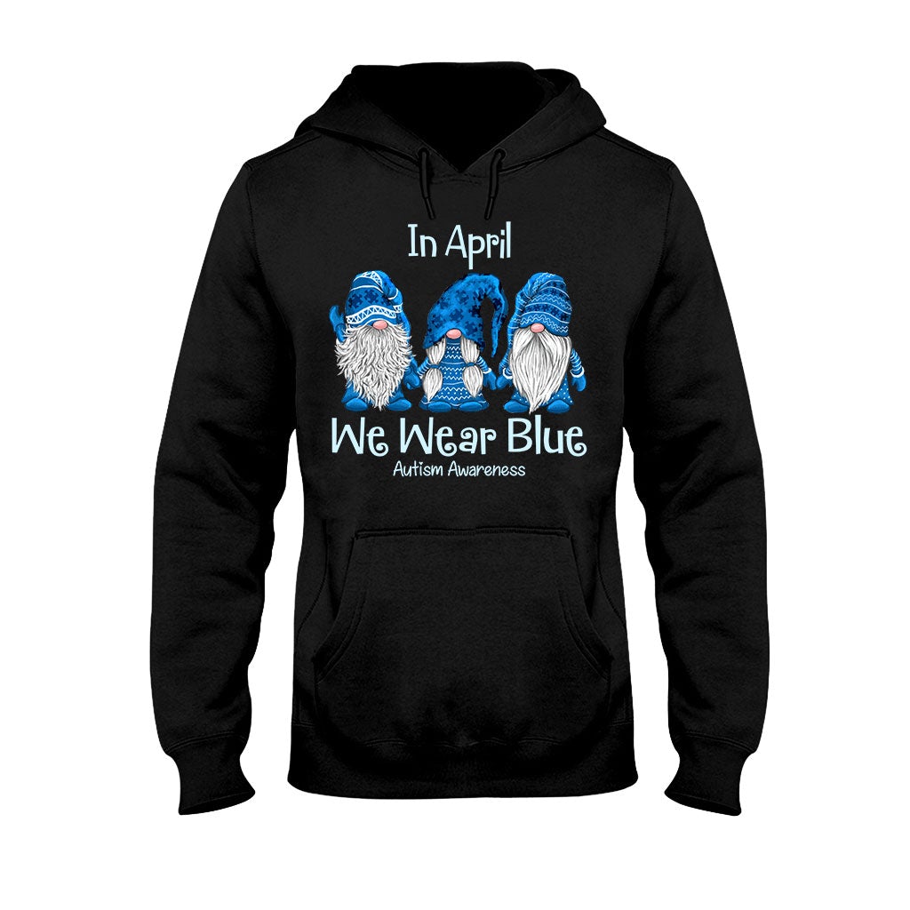 Im April tragen wir Blau – T-Shirt und Hoodie zur Sensibilisierung für Autismus 1121