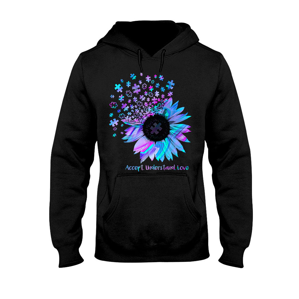 Accepter, comprendre, aimer - T-shirt et sweat à capuche de sensibilisation à l'autisme 062021