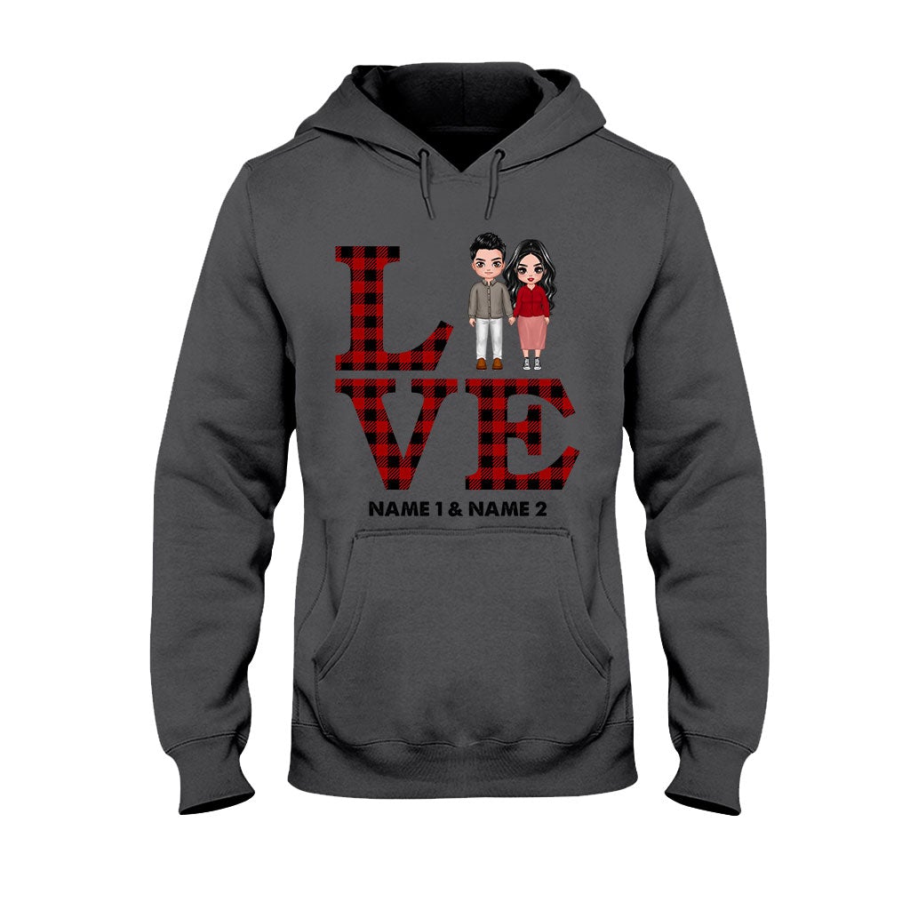 Love Couple - Personalized T-shirt and Hoodie
