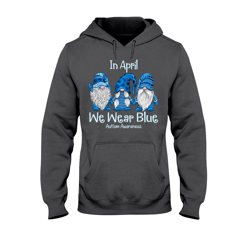 Im April tragen wir Blau – T-Shirt und Hoodie zur Sensibilisierung für Autismus 1121