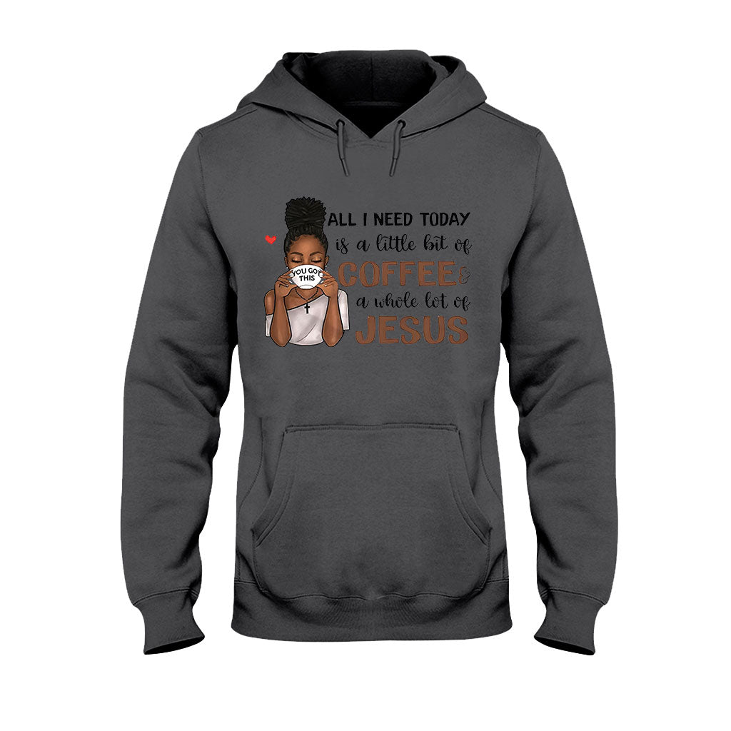 Alles, was ich heute brauche – Personalisiertes T-Shirt und Hoodie für Afroamerikaner 1121