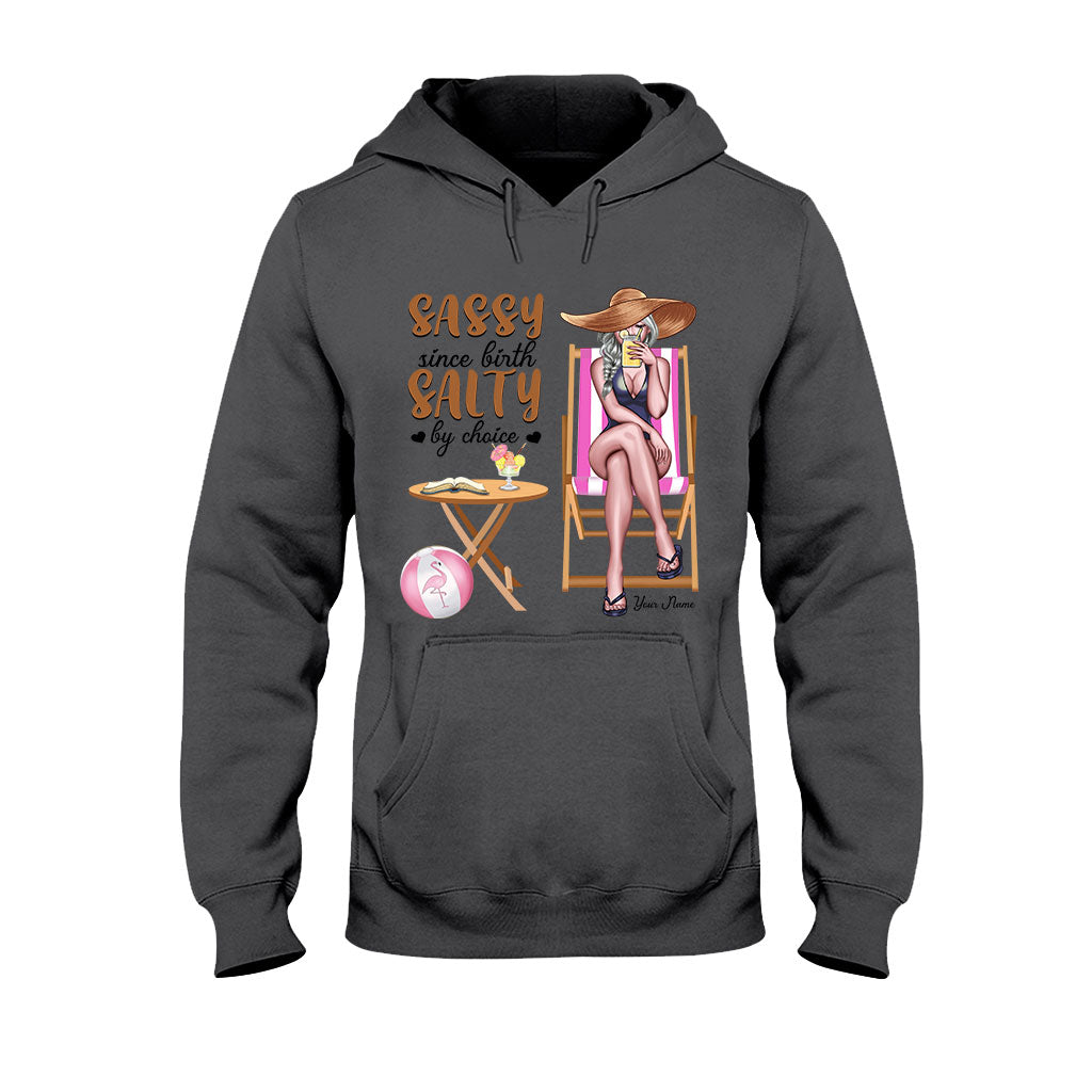 T-shirt et sweat à capuche personnalisés « Amoureuse de la mer » pour les amoureux de la plage