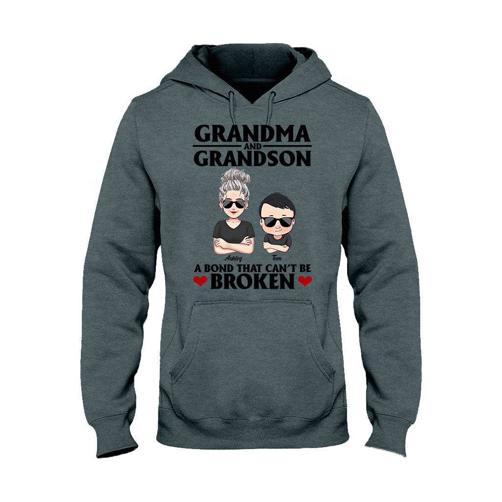 A Bond That Can't Be Broken - Personalized Mother's Day Grandma T-shirt and Hoodie