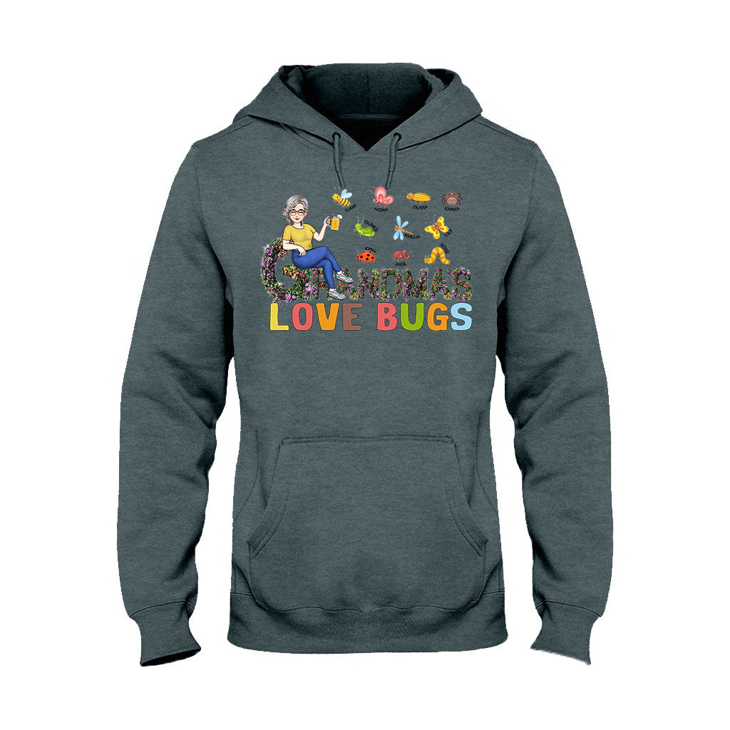 Omas Liebeskäfer – Personalisiertes Muttertags-T-Shirt und Hoodie für Oma