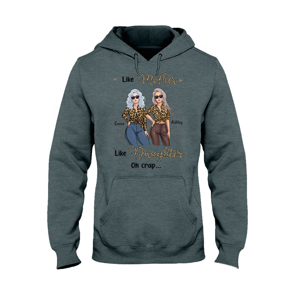 Like Mother Like Daughter - Personalized Mother's Day Mother T-shirt and Hoodie