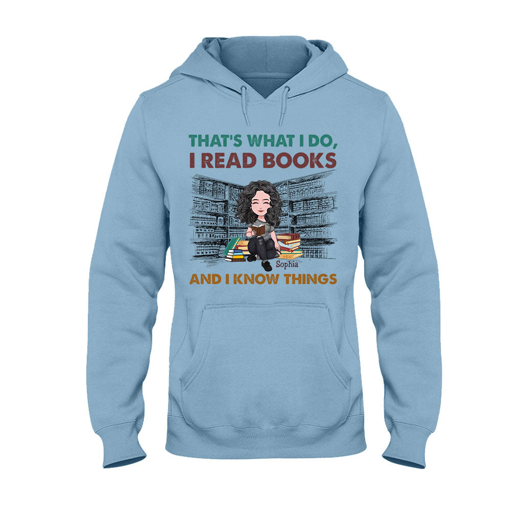 Das ist meine Lesedecke – personalisiertes Buch-T-Shirt und Hoodie