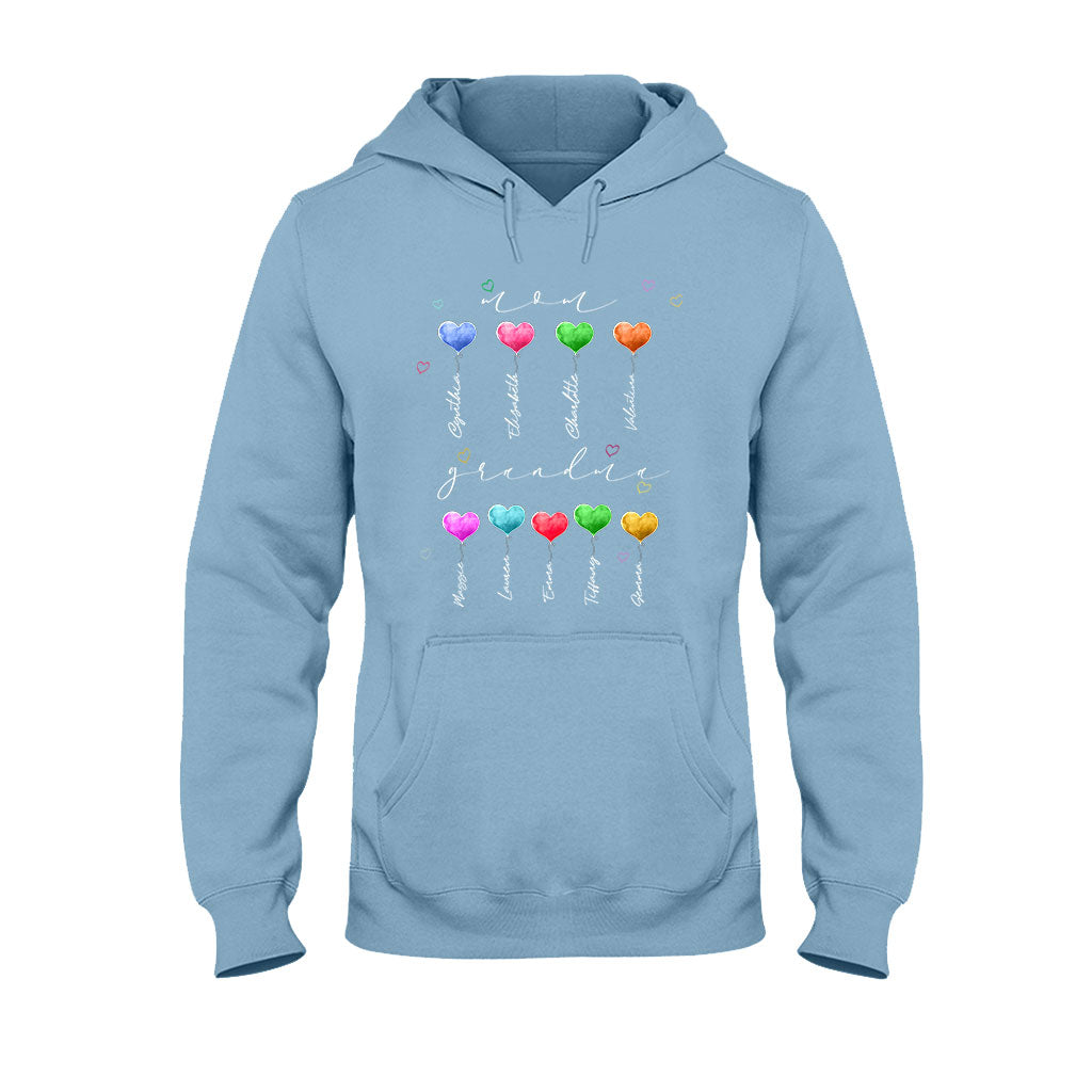 Mom Grandma - Personalized Mother's Day Grandma T-shirt and Hoodie
