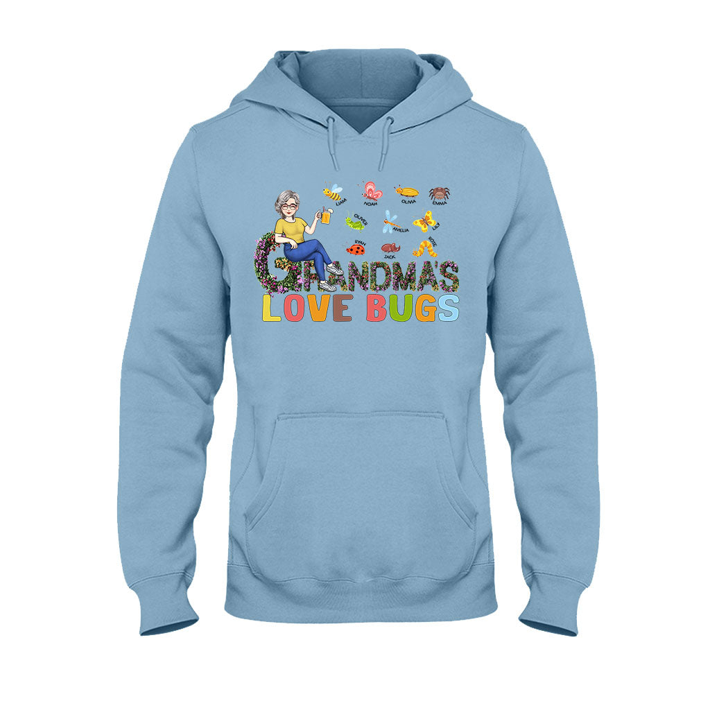 Omas Liebeskäfer – Personalisiertes Muttertags-T-Shirt und Hoodie für Oma