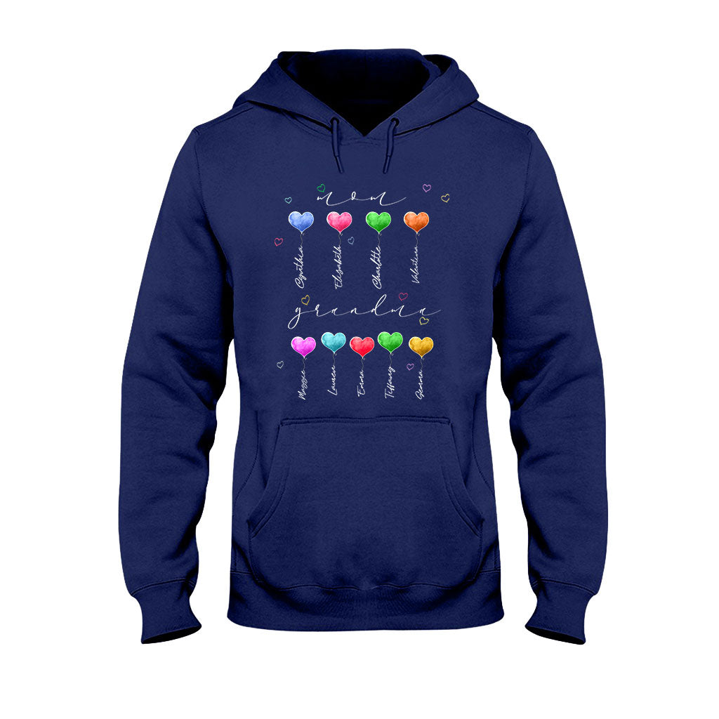 Mom Grandma - Personalized Mother's Day Grandma T-shirt and Hoodie