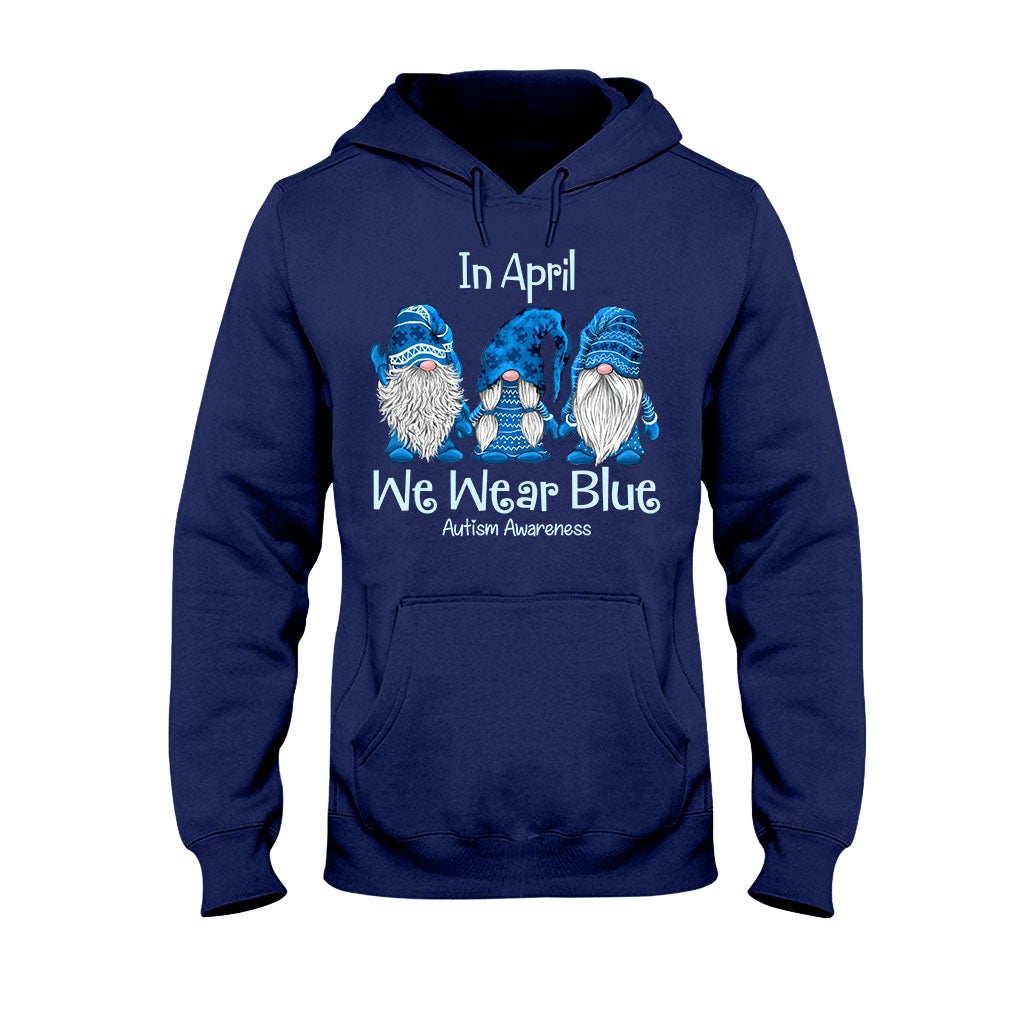 Im April tragen wir Blau – T-Shirt und Hoodie zur Sensibilisierung für Autismus 1121