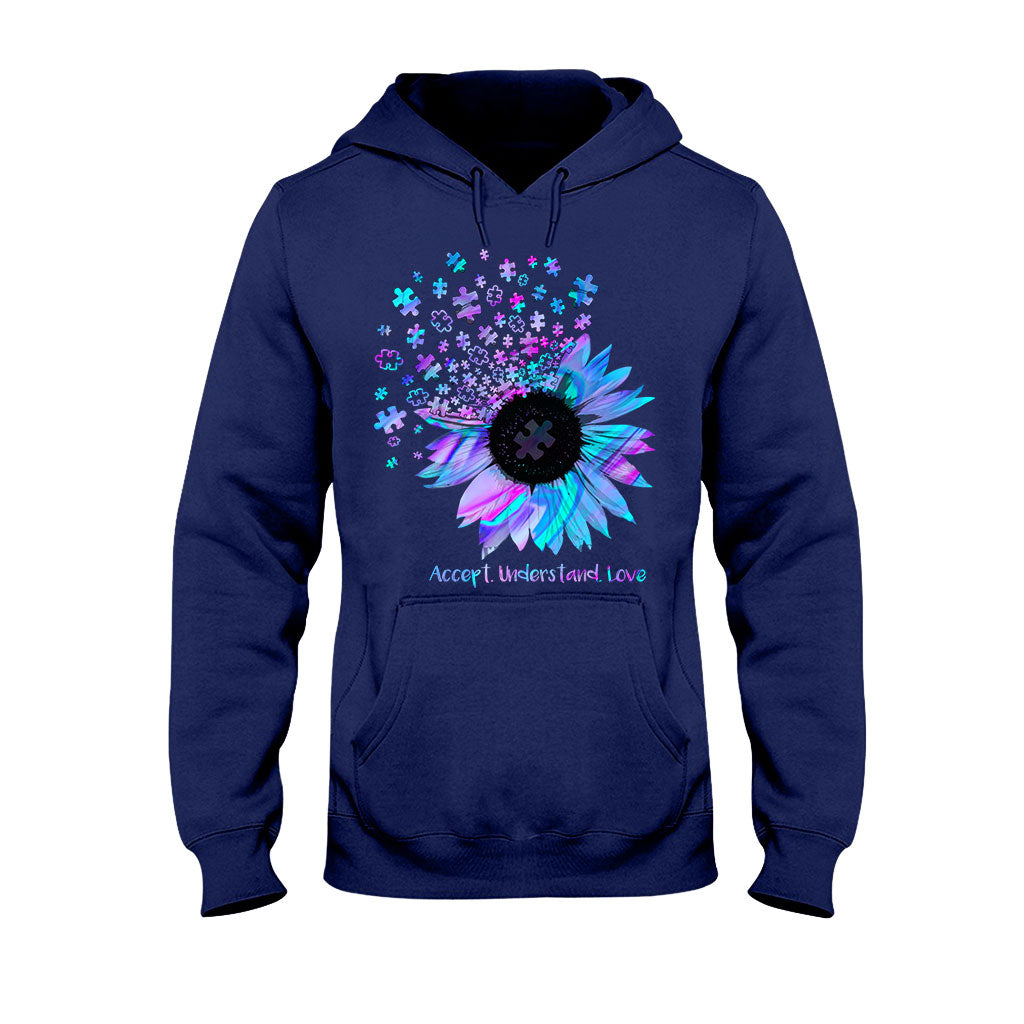Accepter, comprendre, aimer - T-shirt et sweat à capuche de sensibilisation à l'autisme 062021