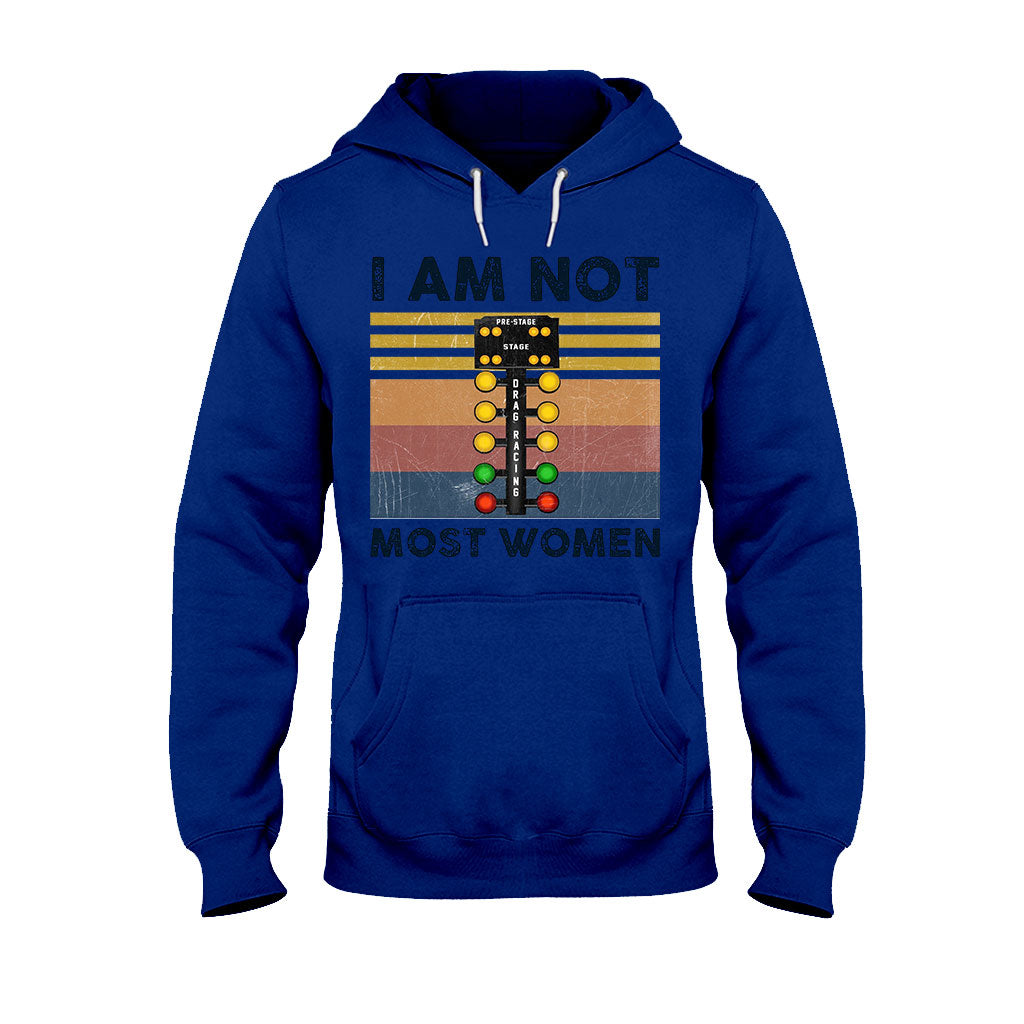 Ich bin nicht wie die meisten Frauen – Renn-T-Shirt und Hoodie 062021